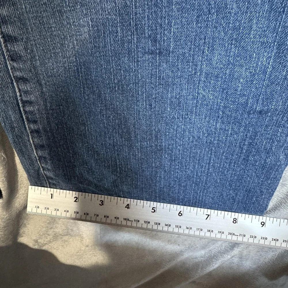 Lauren Jeans Co‎ Ralph Lauren Jeans Womens 8 Blue Straight Leg Stretch Denim